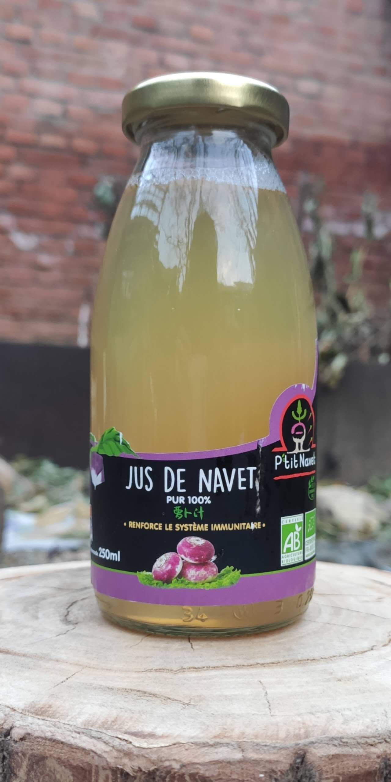 Jus de navet 100% pur 