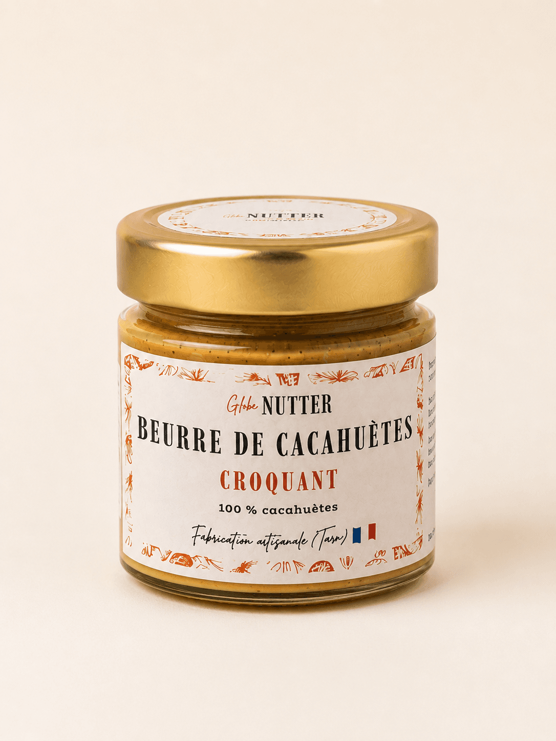 Beurre de cacahuètes croquant