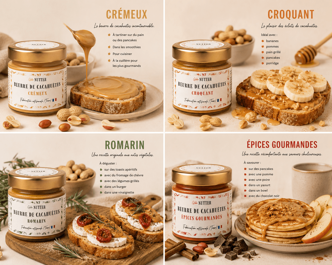 Coffret beurre de cacahuètes artisanal - Miniature 2