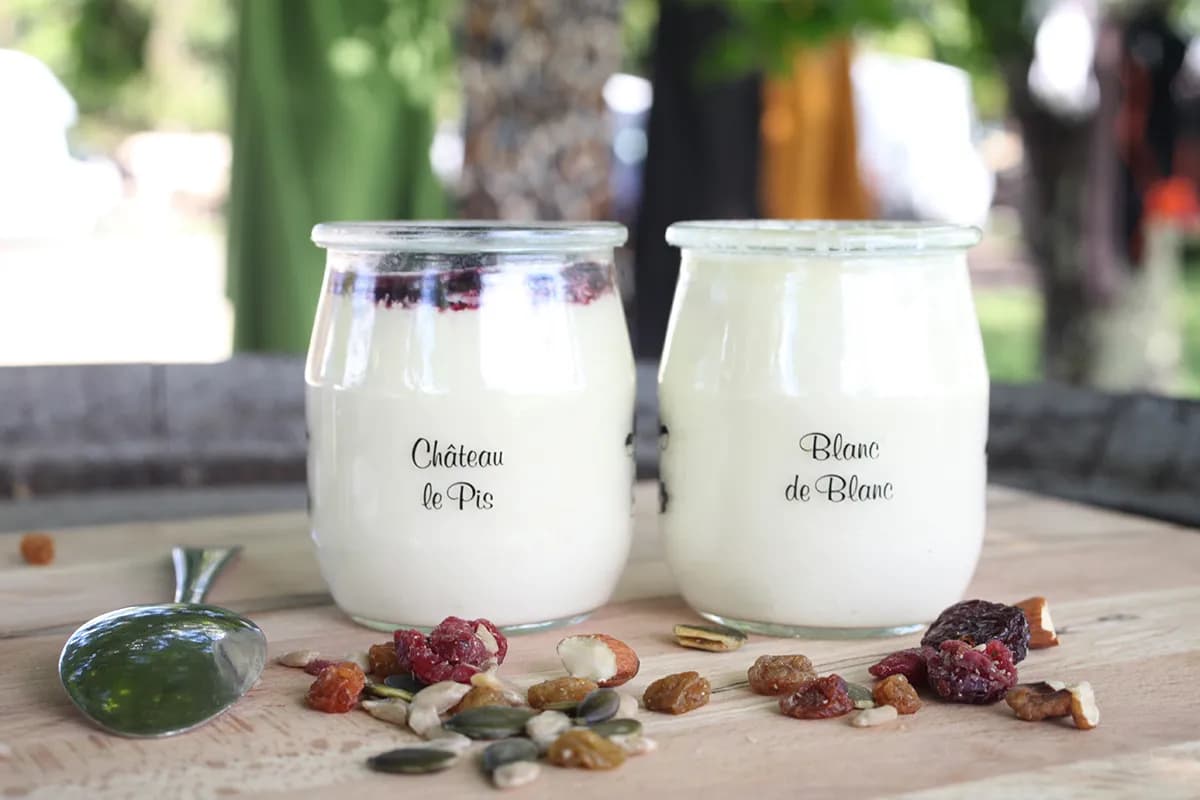 Yaourt nature au lait cru Bio