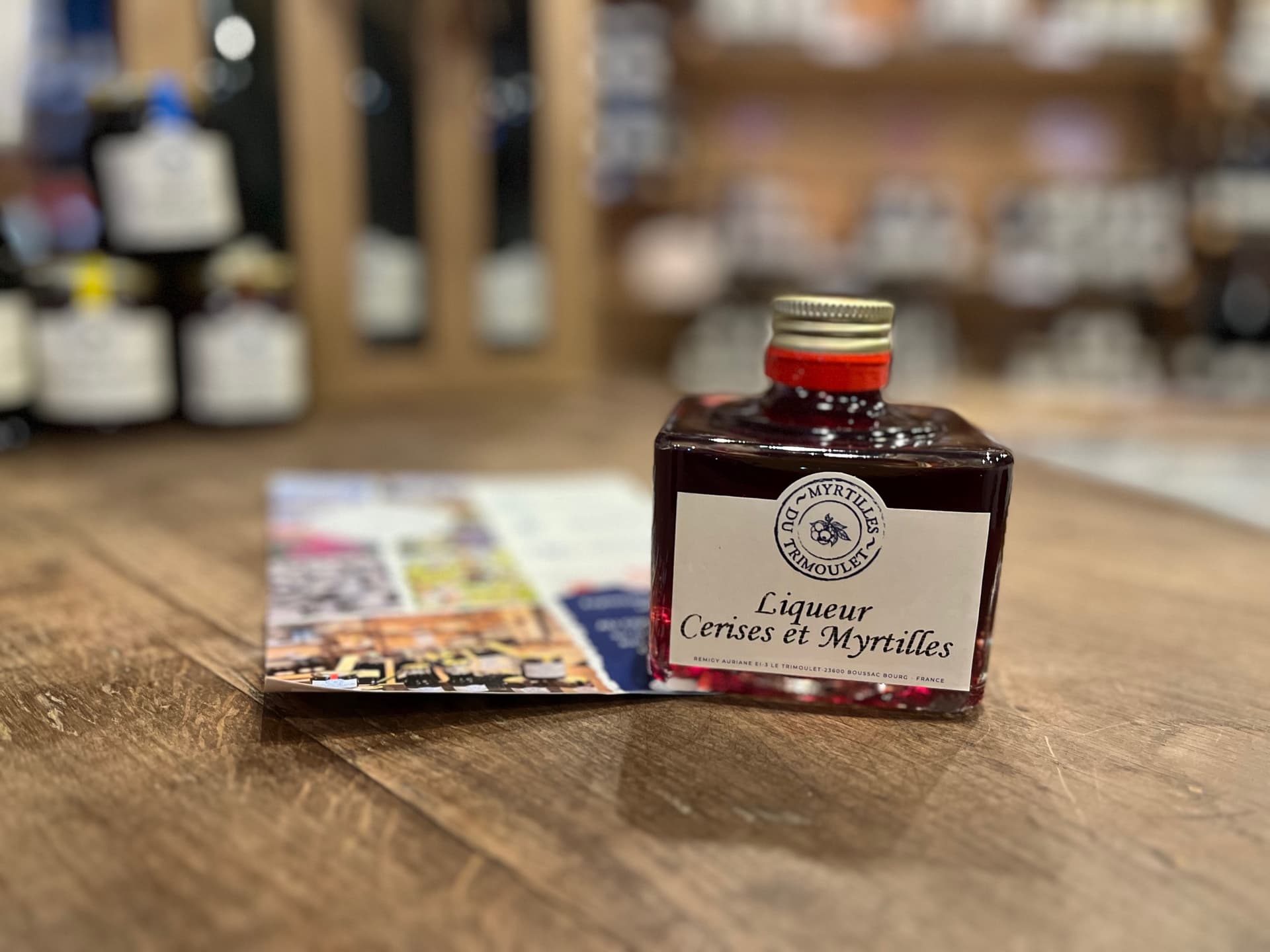 Liqueur de myrtilles & cerises - Photo 1 sur 2