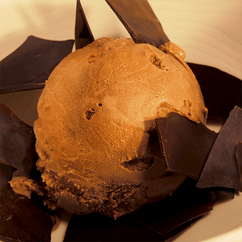 Glace aux Œufs Chocolat Weiss