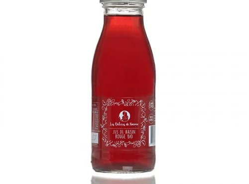 Jus de Raisin Rouge Bio pour Bébé – Lot de 6 Bouteilles (25cl)