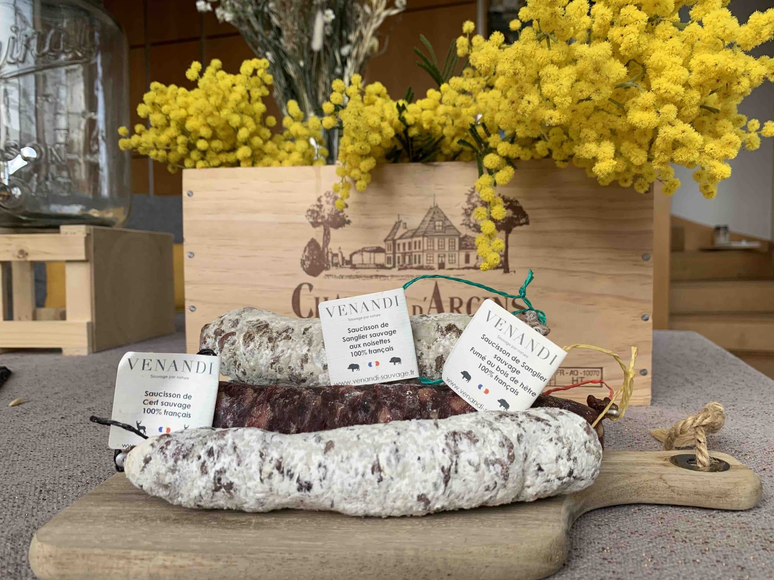 Saucissons de gibier addict - Photo 1 sur 1