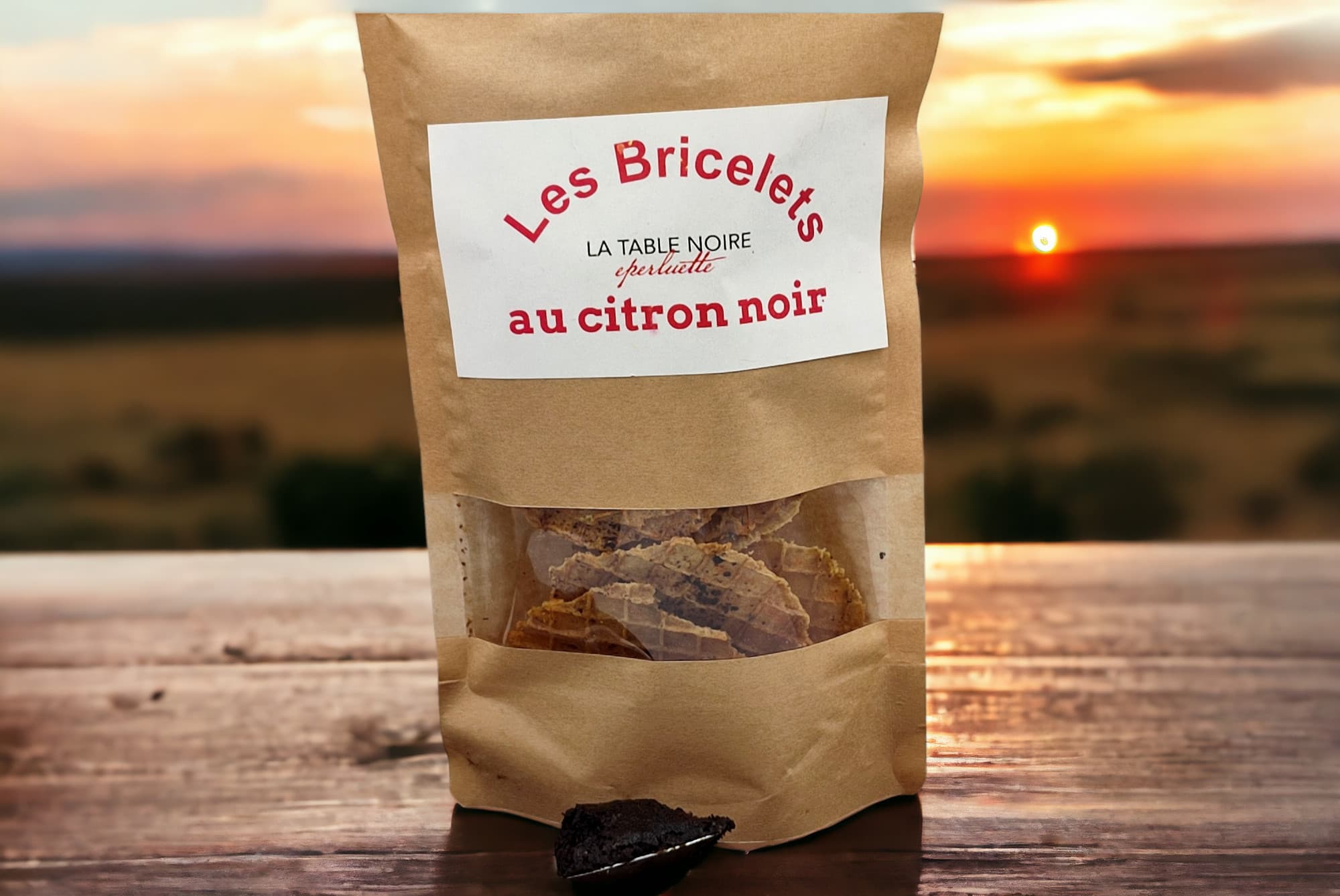 Bricelets au citron noir et Laguiole - Photo 1 sur 1