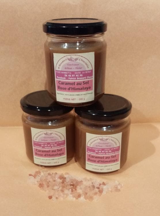 Caramel au sel rose d'Himalaya - Photo 1 sur 1
