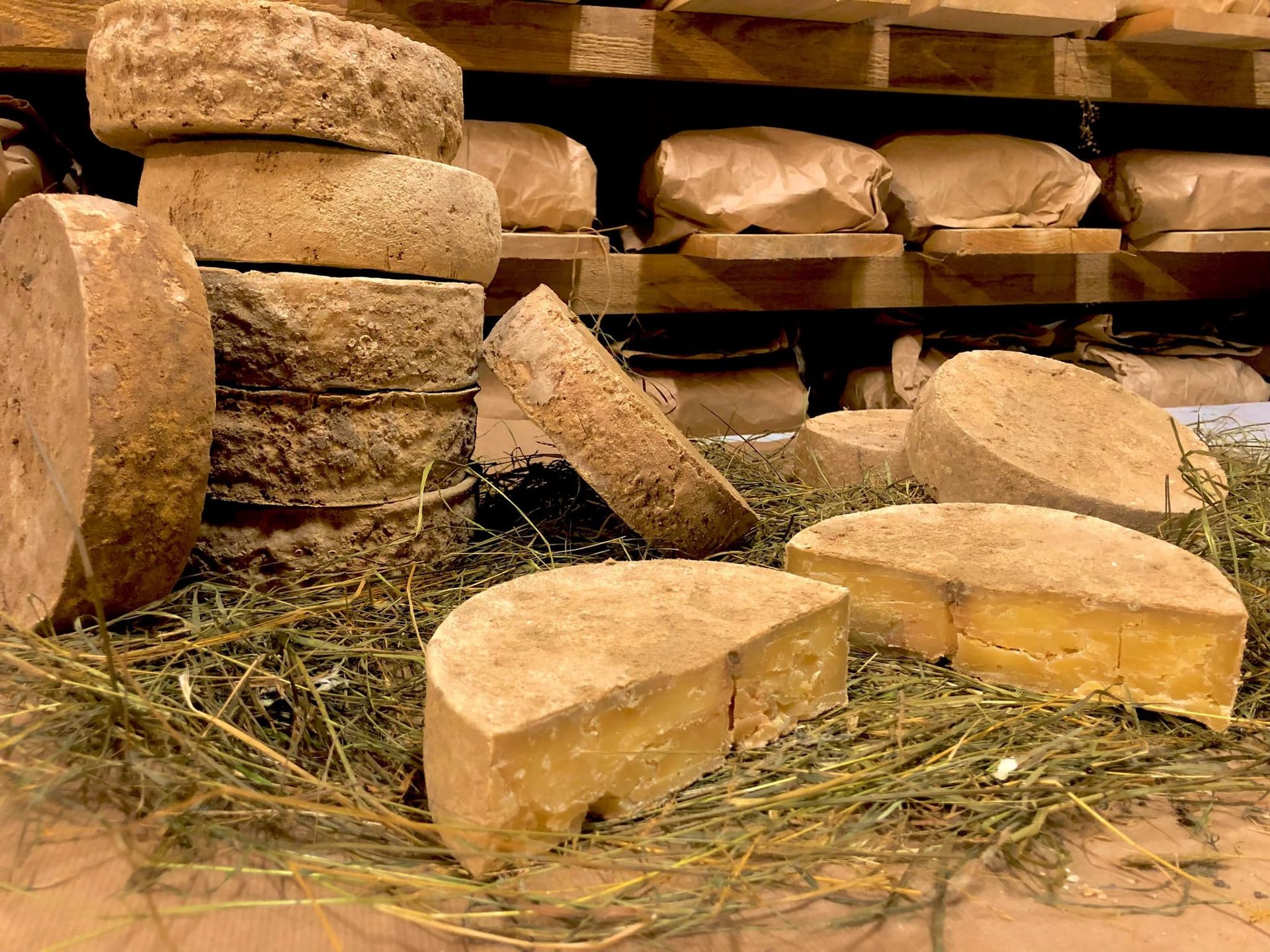 Vielle tomme au foin Bio