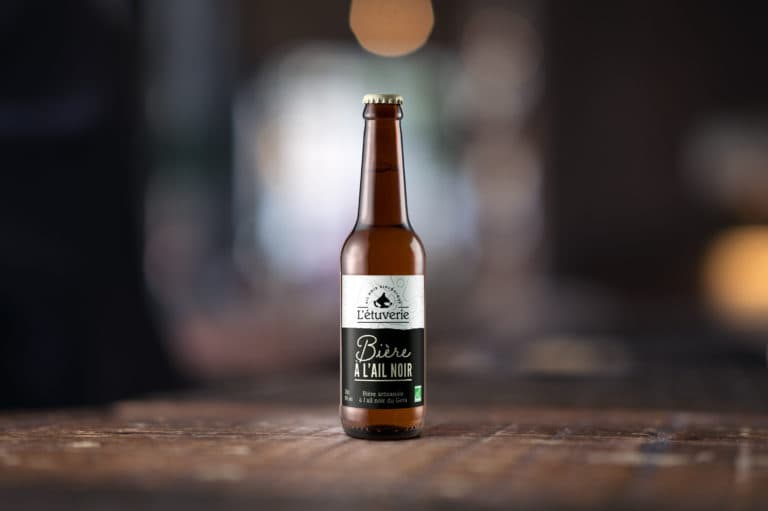 Pack de 3 bières à l’ail noir bio 100% gersoise - Photo 1 sur 1
