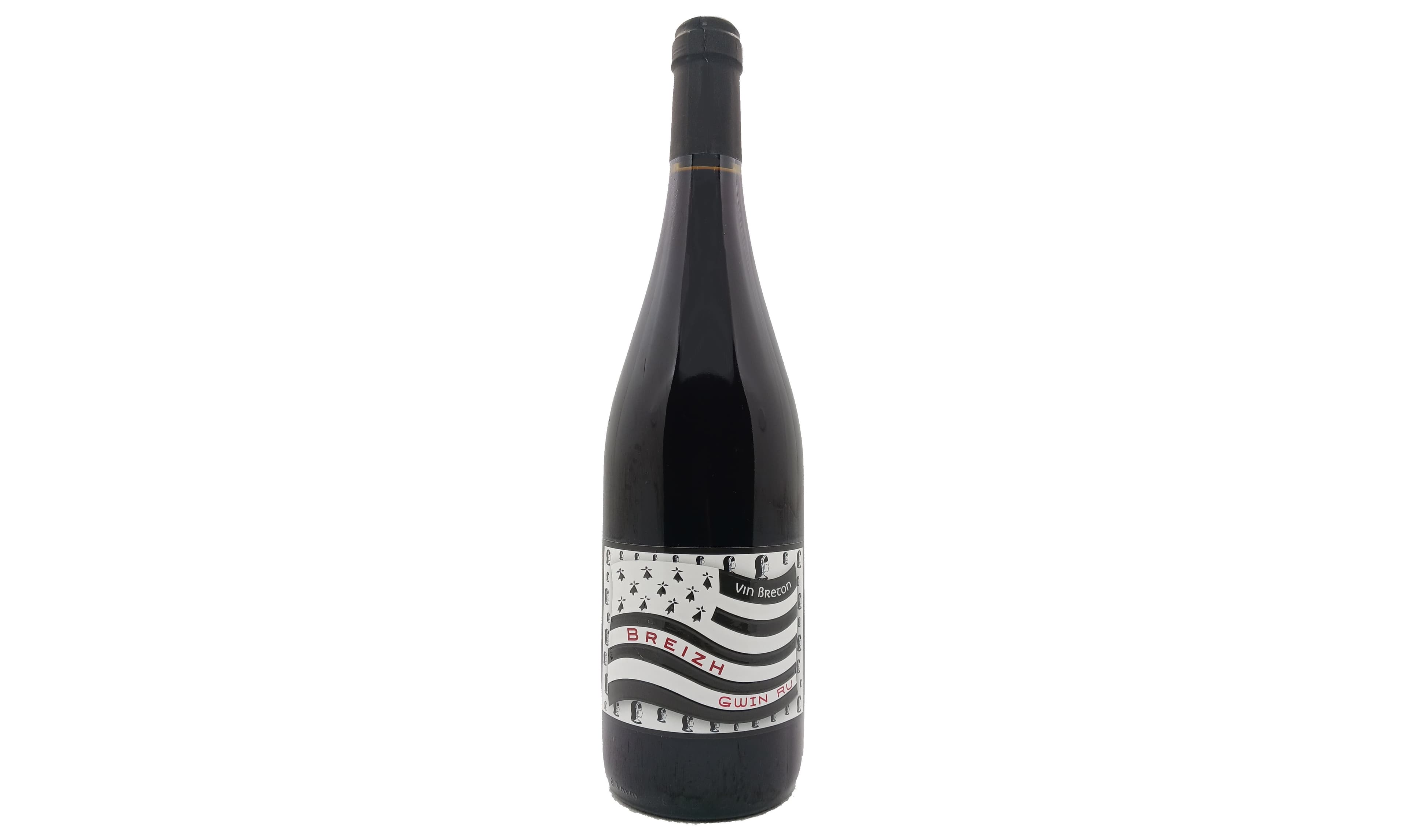 Vin rouge de la loire "Breizh Gwin Ru"