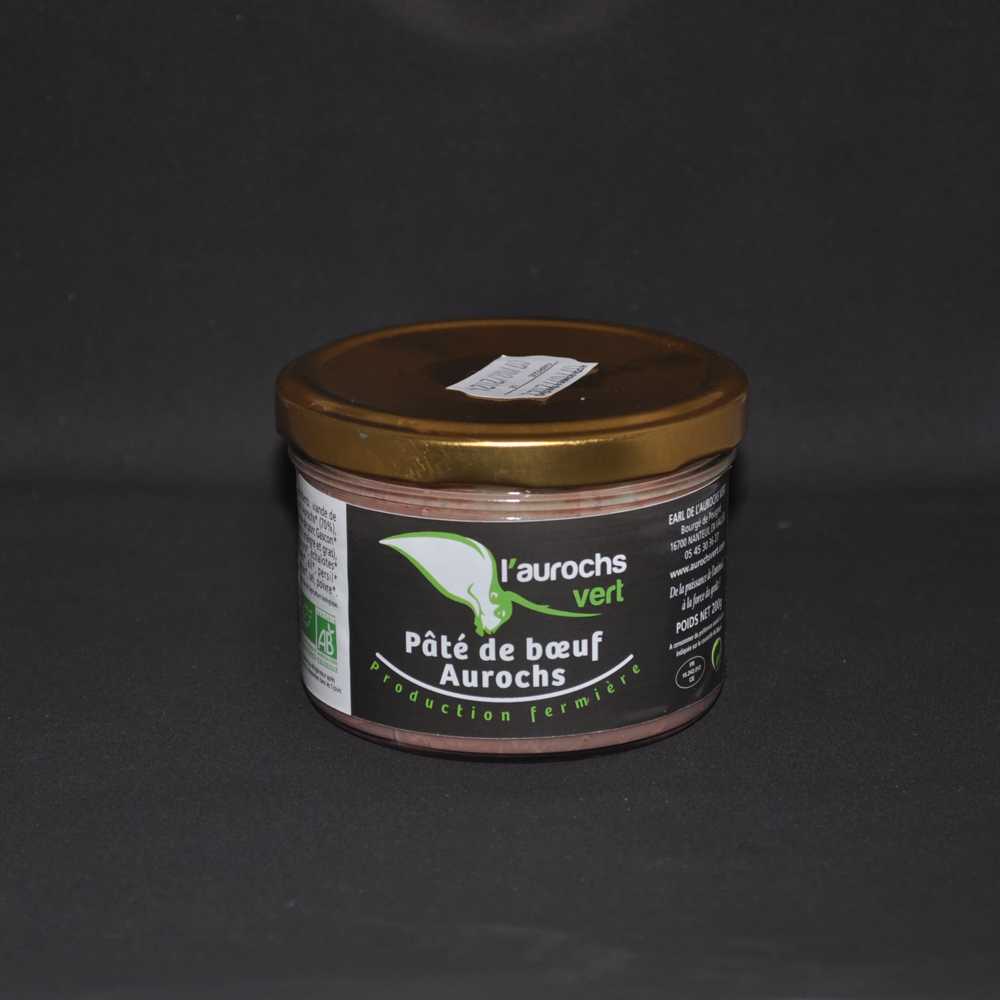 Pâté de bœuf Aurochs