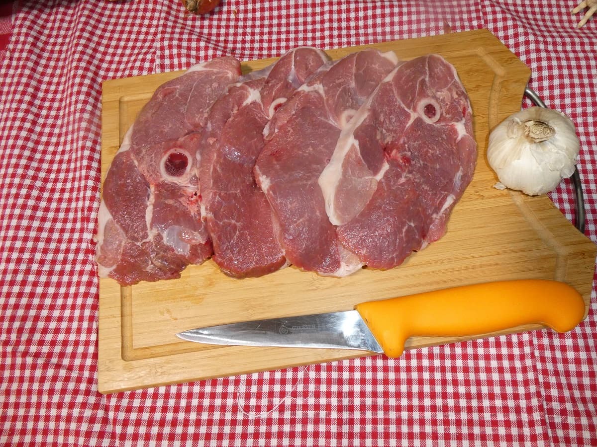 Tranche de gigot d'agneau - Photo 1 sur 1