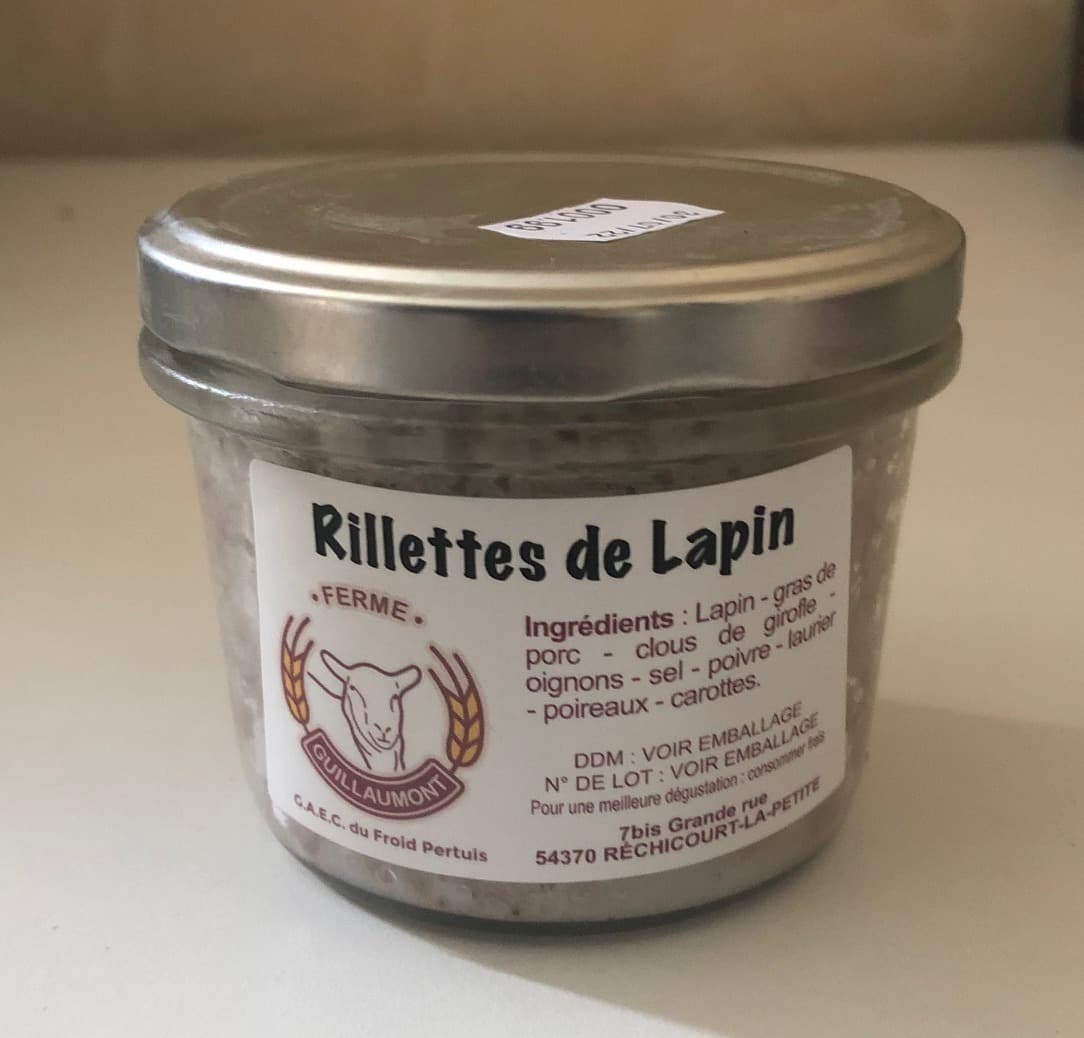 Rillettes de Lapin - Photo 1 sur 1