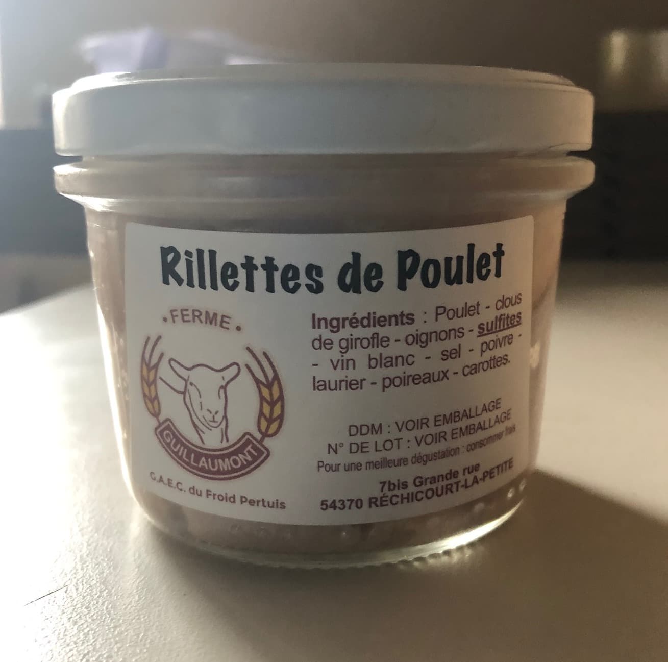 Rillettes de Poulet - Photo 1 sur 1