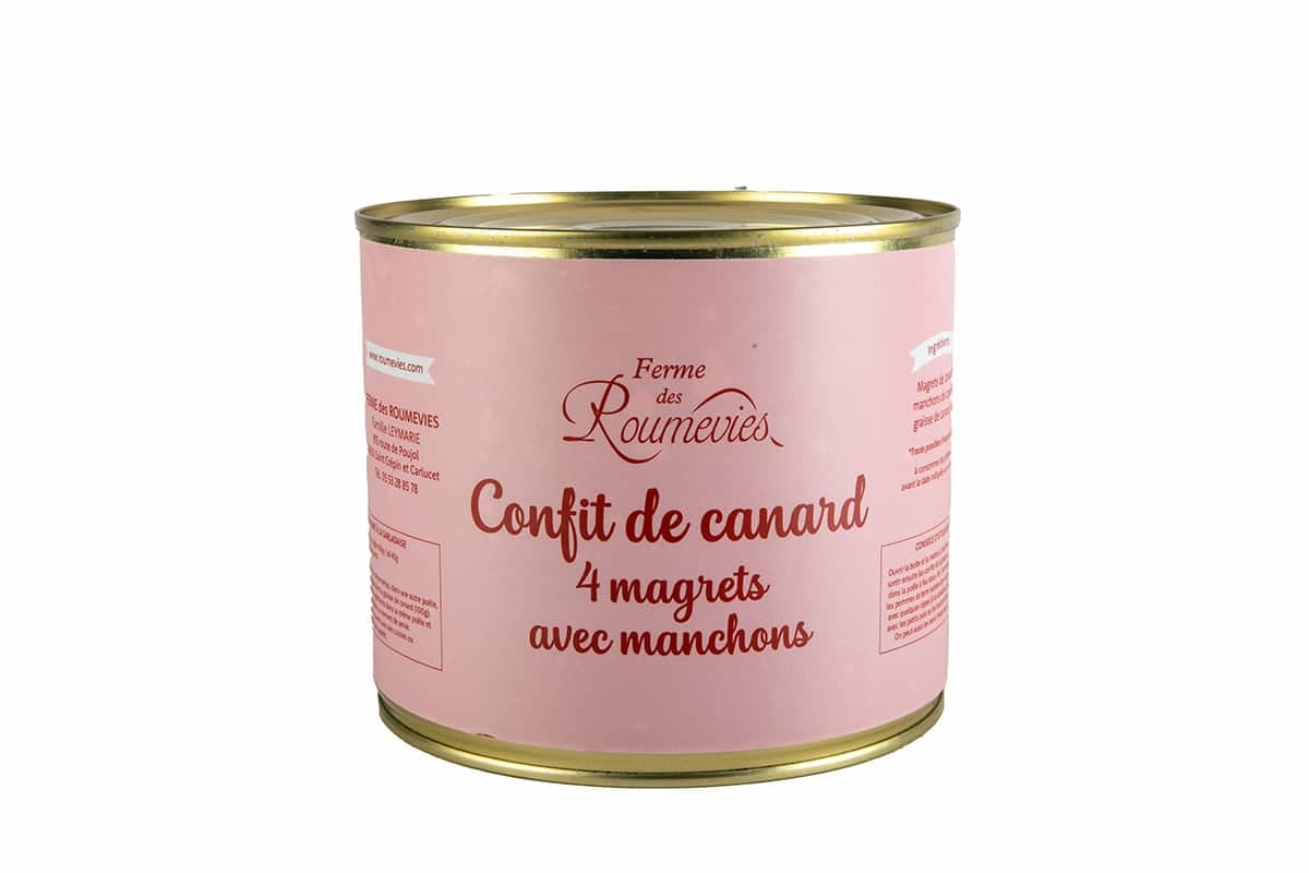 Magrets de canard confits avec manchons - Photo 1 sur 2