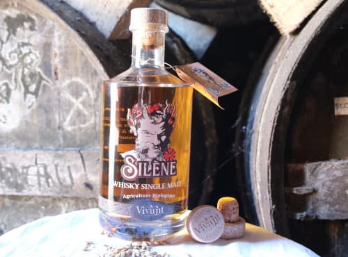 Whisky Silène Single Malt français Bio - Photo 1 sur 2