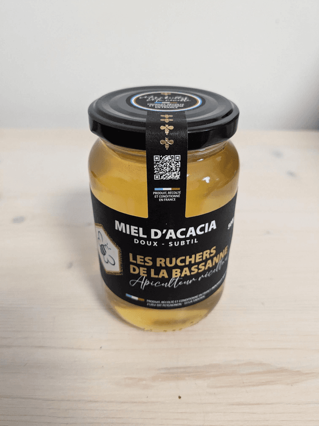 Miel d'Acacia BIO - Photo 1 sur 2