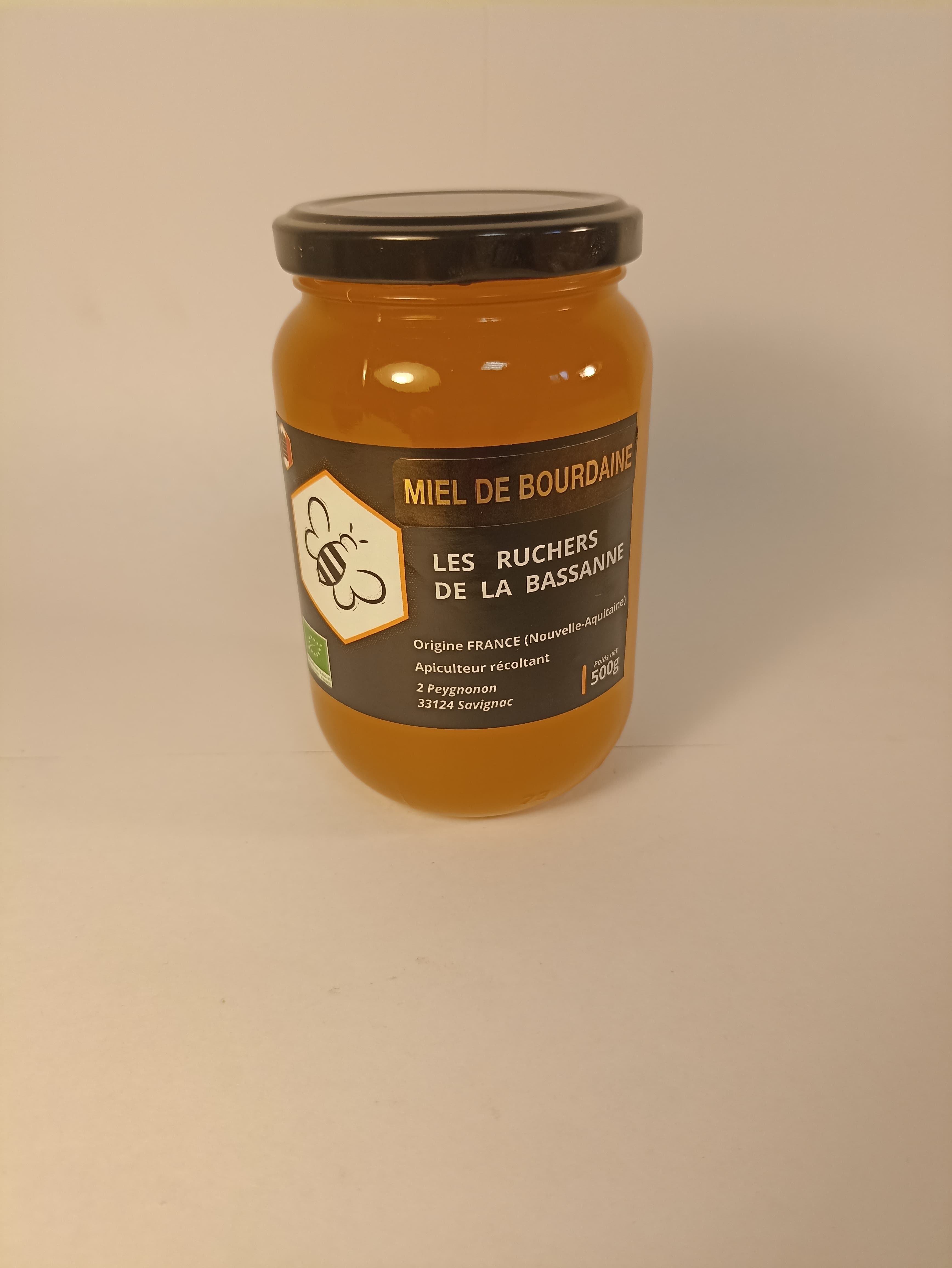 Miel de Bourdaine BIO - Photo 1 sur 2