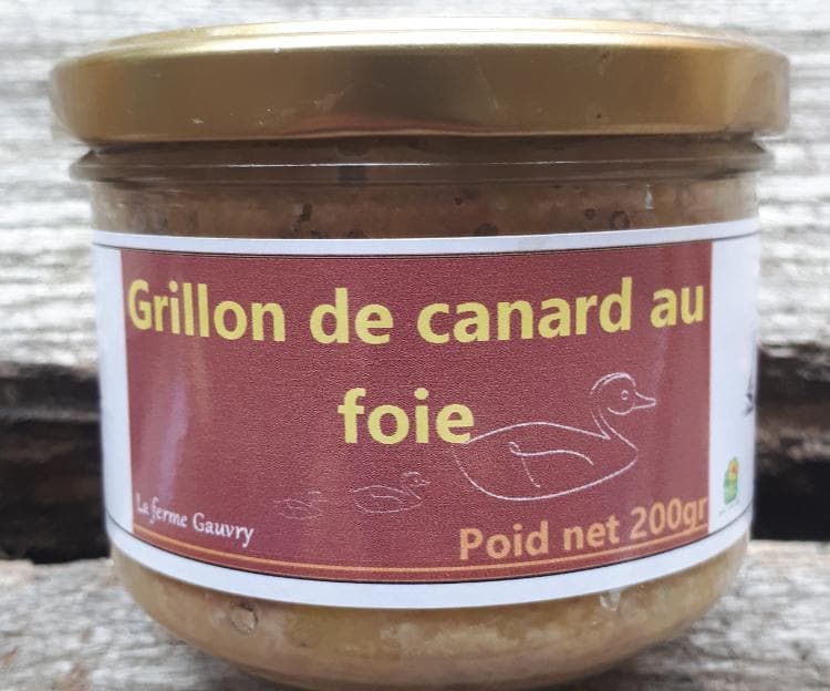 Grillons de canard au foie gras - Photo 1 sur 2