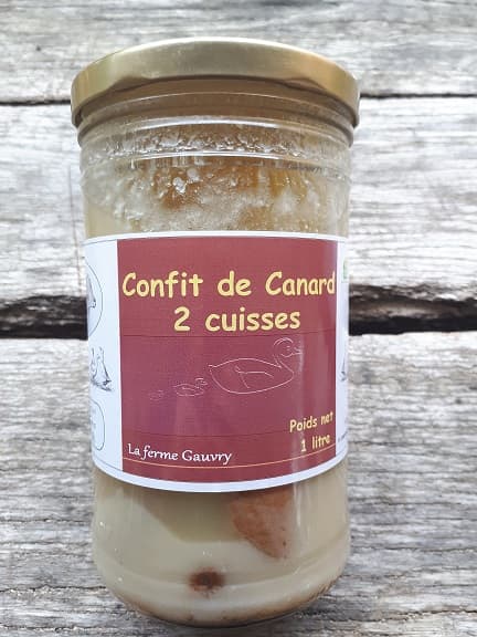 Confit de canard avec cuisses - Photo 1 sur 2