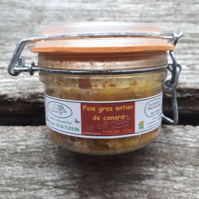 Foie gras entier de canard - Photo 1 sur 2