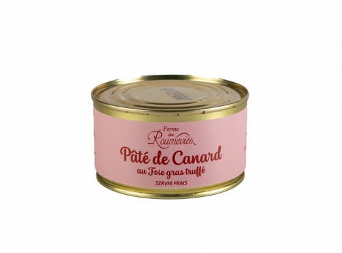 Pâté de canard 30 % de foie gras entier truffé 3% - Photo 1 sur 1