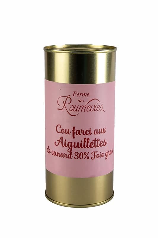 Cou farci aux aiguillettes, 30 % de foie gras entier - Photo 1 sur 1