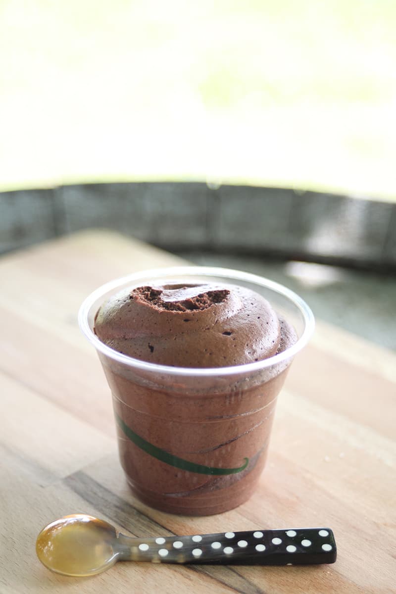 Mousse chocolat noir