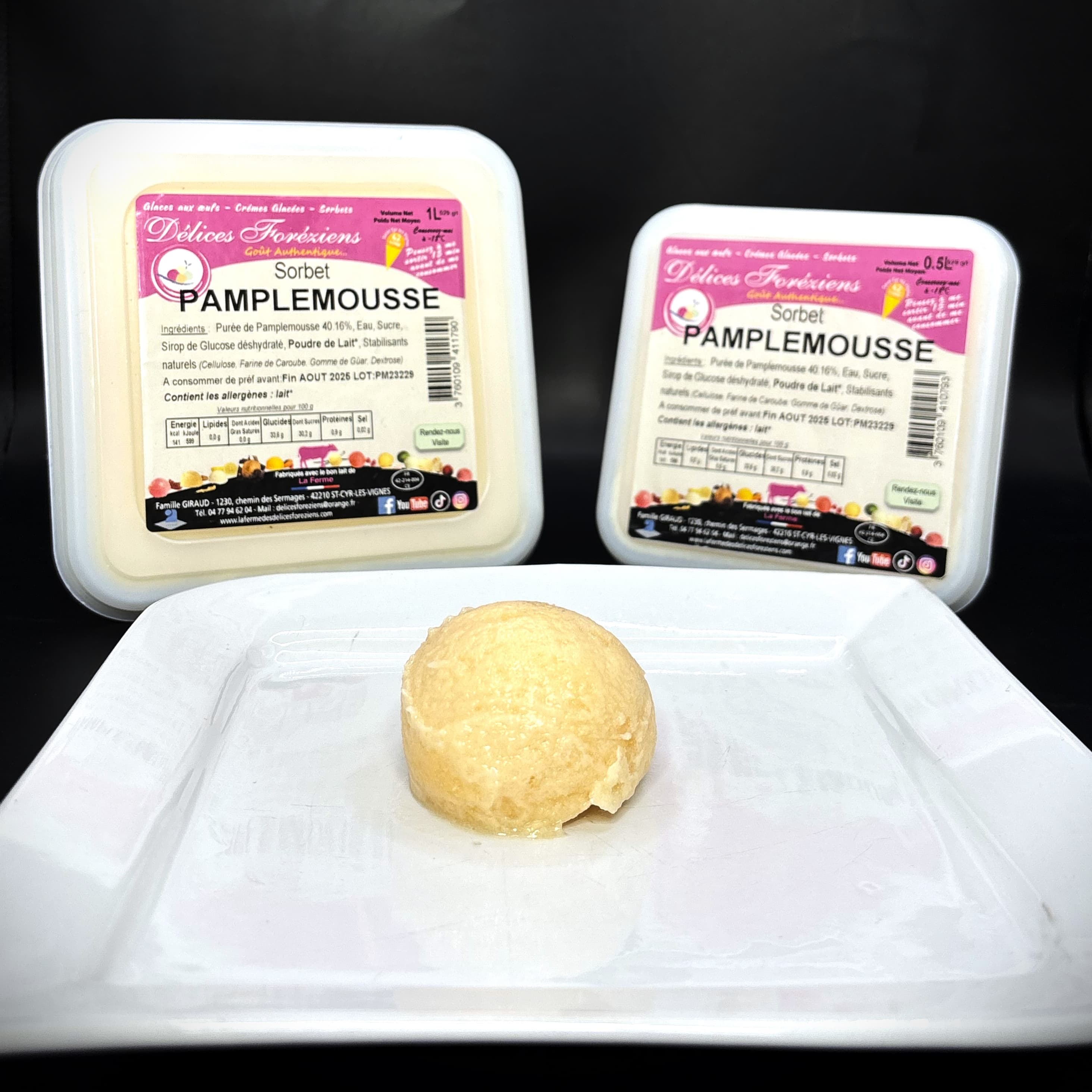 Sorbet Pamplemousse - Photo 1 sur 1