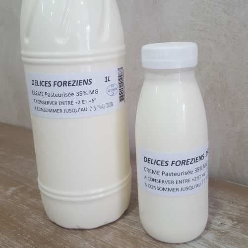 Crème Pasteurisée 35 % MG