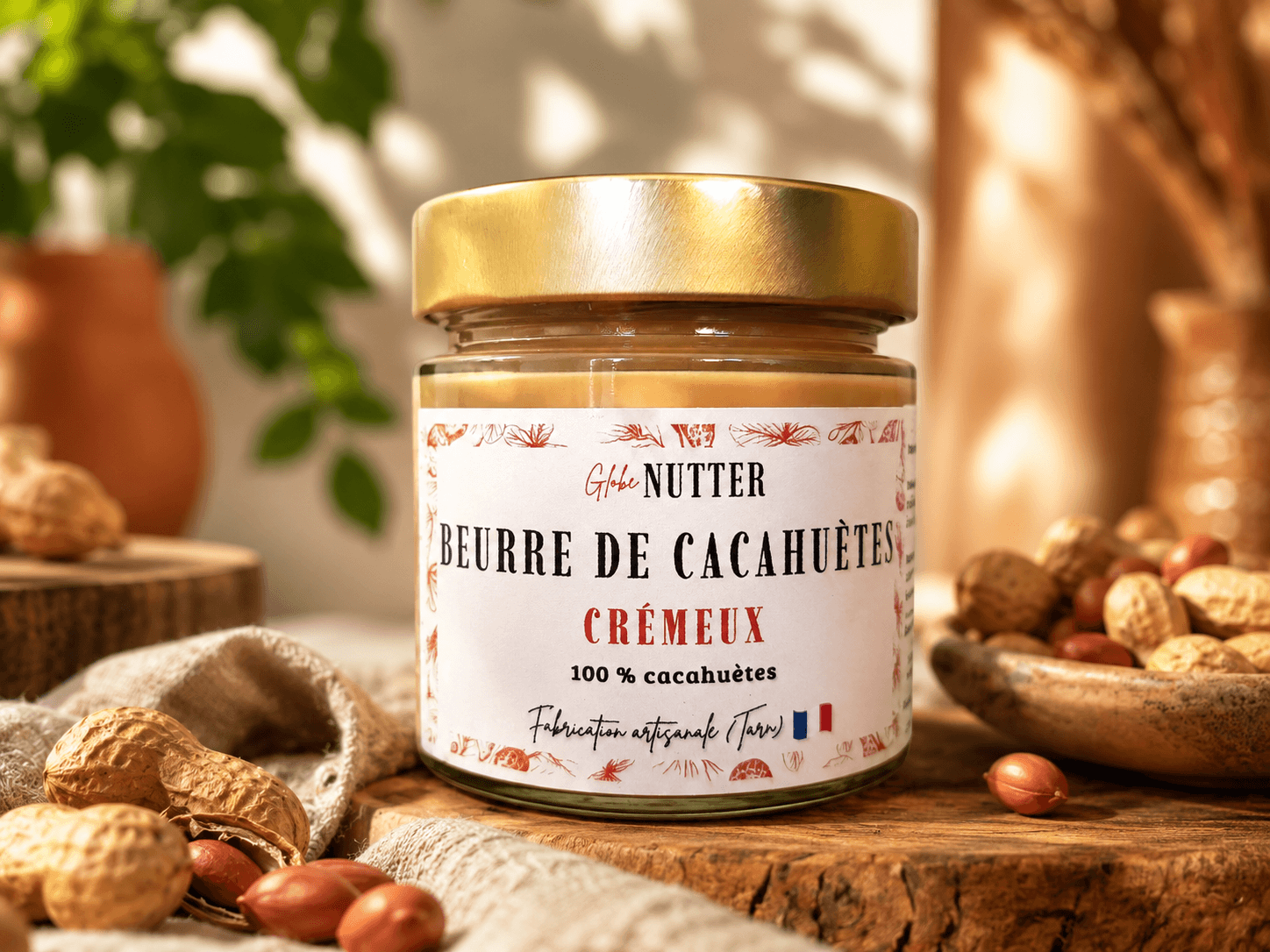 Beurre de cacahuète crémeux