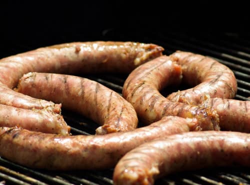 Saucisses de sanglier sauvage