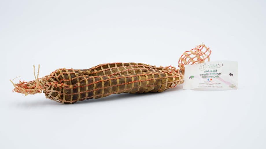 Filet séché de sanglier sauvage 100% français