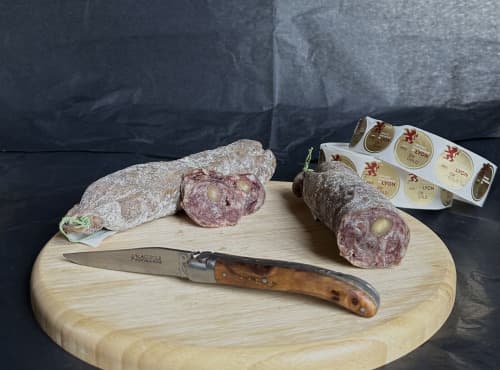 Saucisson de porc gascon à la pièce BIO - Photo 1 sur 1