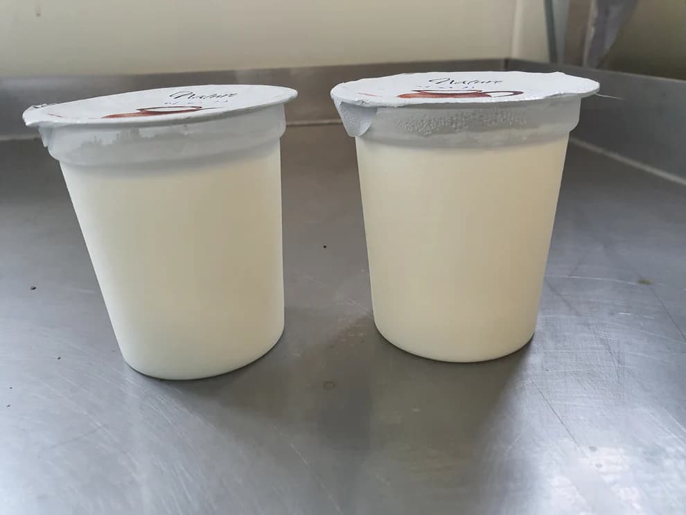 Yaourt nature de chèvre