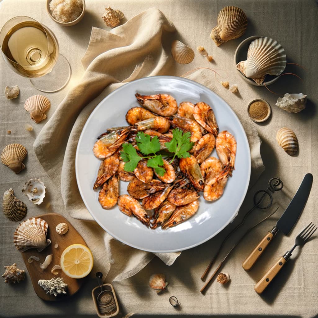Crevettes Grises Cuites 500g - Photo 1 sur 1
