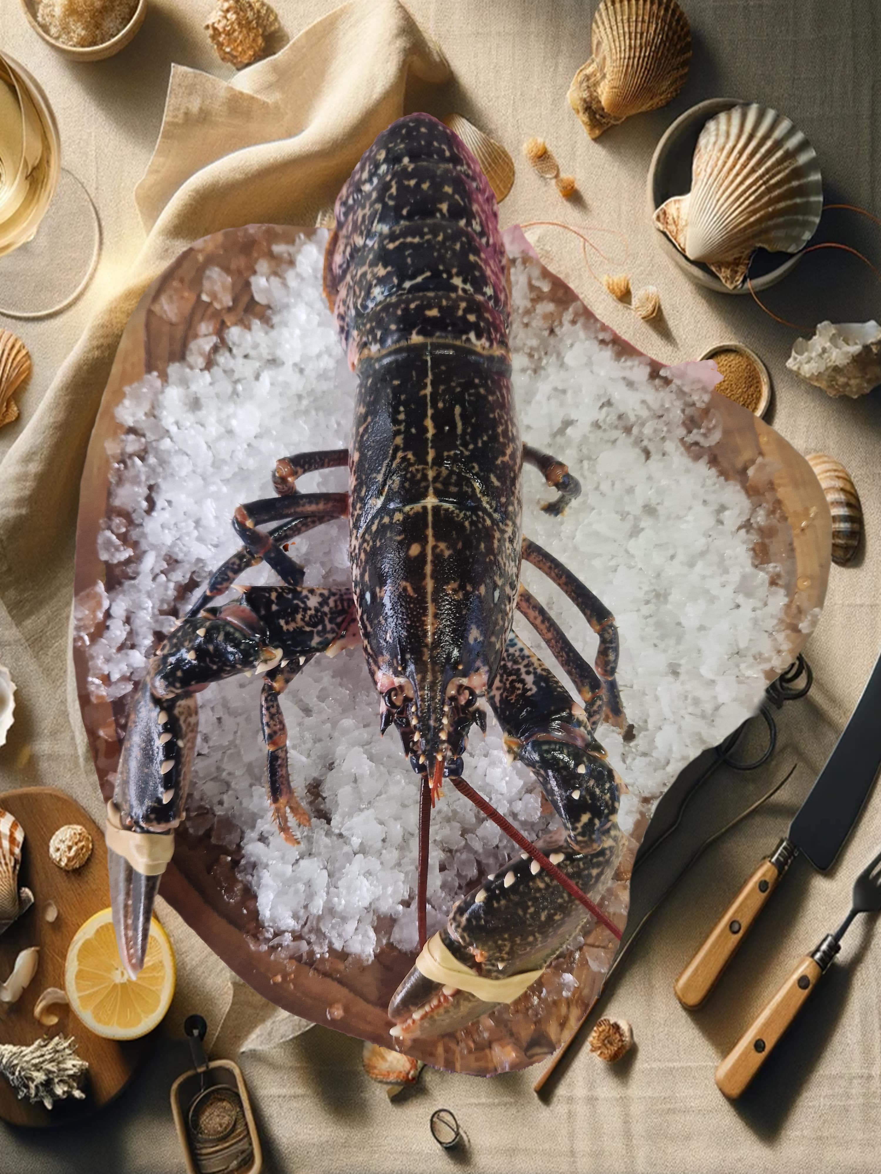 Homard Bleu Européen Cuit - Photo 1 sur 1