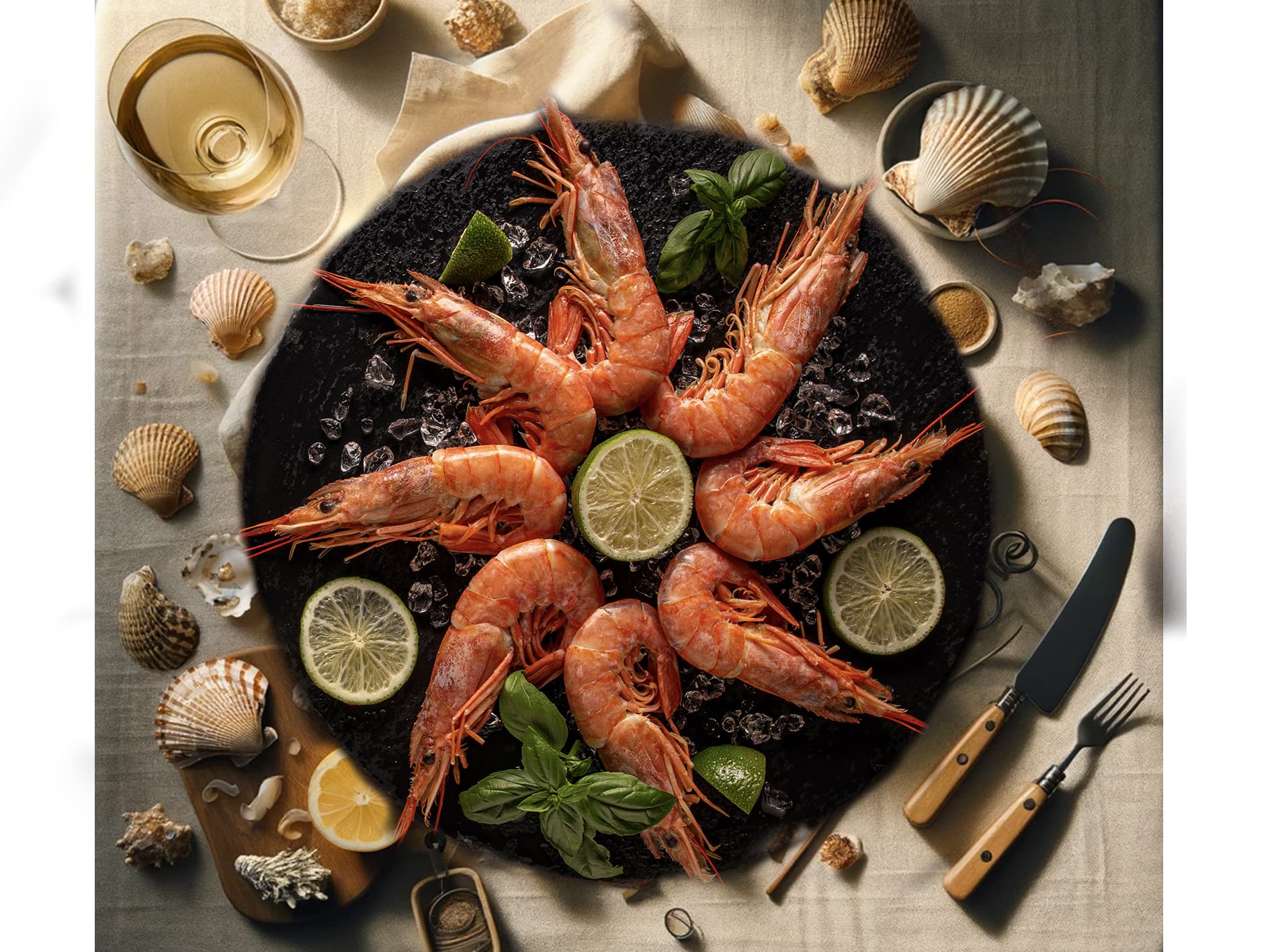 Crevettes Roses Cuites - Photo 1 sur 1