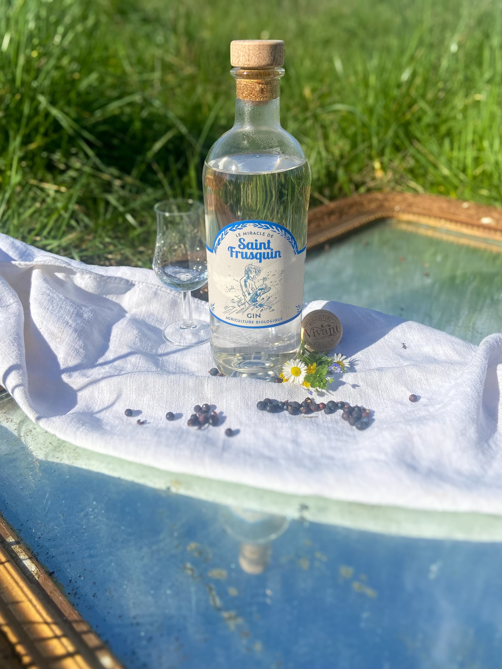 Gin Le Miracle de Saint-Frusquin BIO - Photo 1 sur 1
