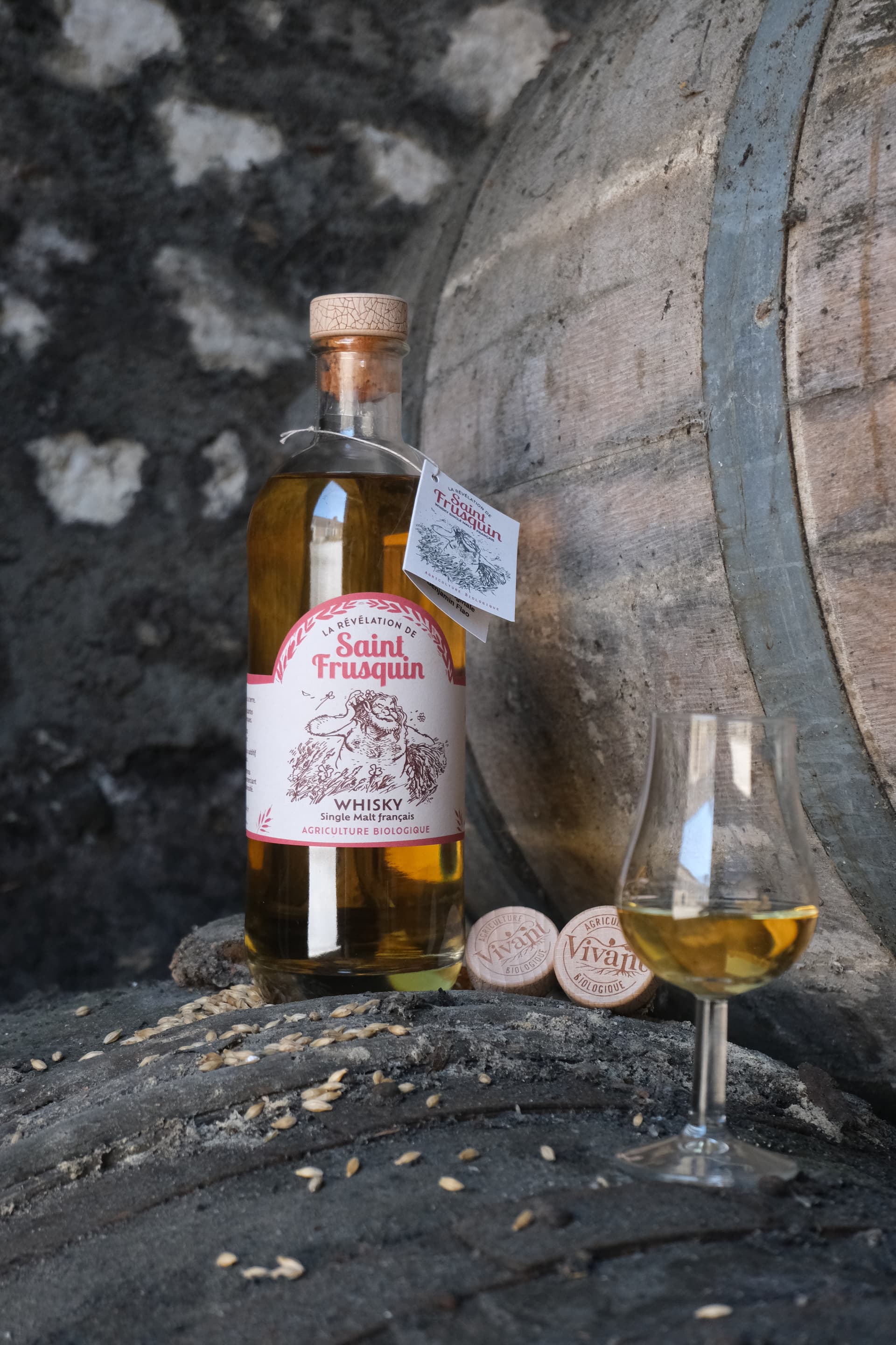 Whisky Single Malt La Révélation de Saint-Frusquin BIO