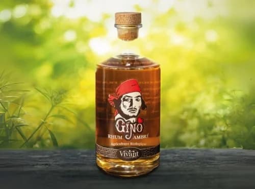 Rhum Gino ambré Bio