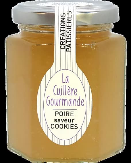 Confiture poire à la saveur du cookies - Photo 1 sur 1