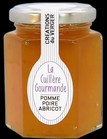 Confiture de POMME - POIRE et ABRICOT - Photo 1 sur 1