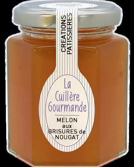 Confiture de MELON aux brisures de Nougat de Montélimar