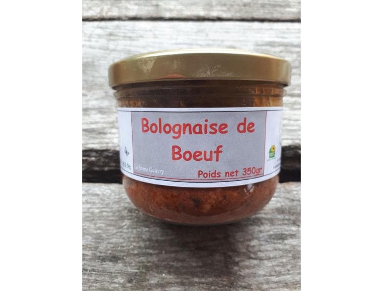 Bolognaise de bœuf - Photo 1 sur 1