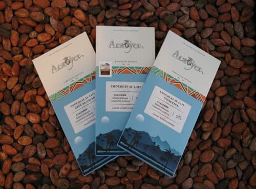 Coffret de 3 grandes tablettes chocolat Lait