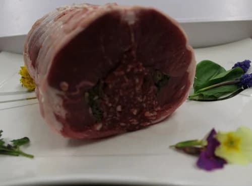 Filet d'agneau farci aux morilles - Pièce fêtes