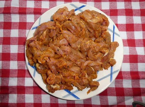 Emincé d'Agneau mariné Indienne - Photo 1 sur 1