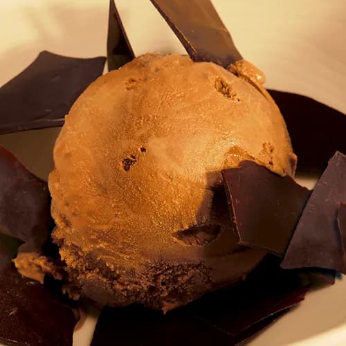 Glace aux Œufs Chocolat Weiss