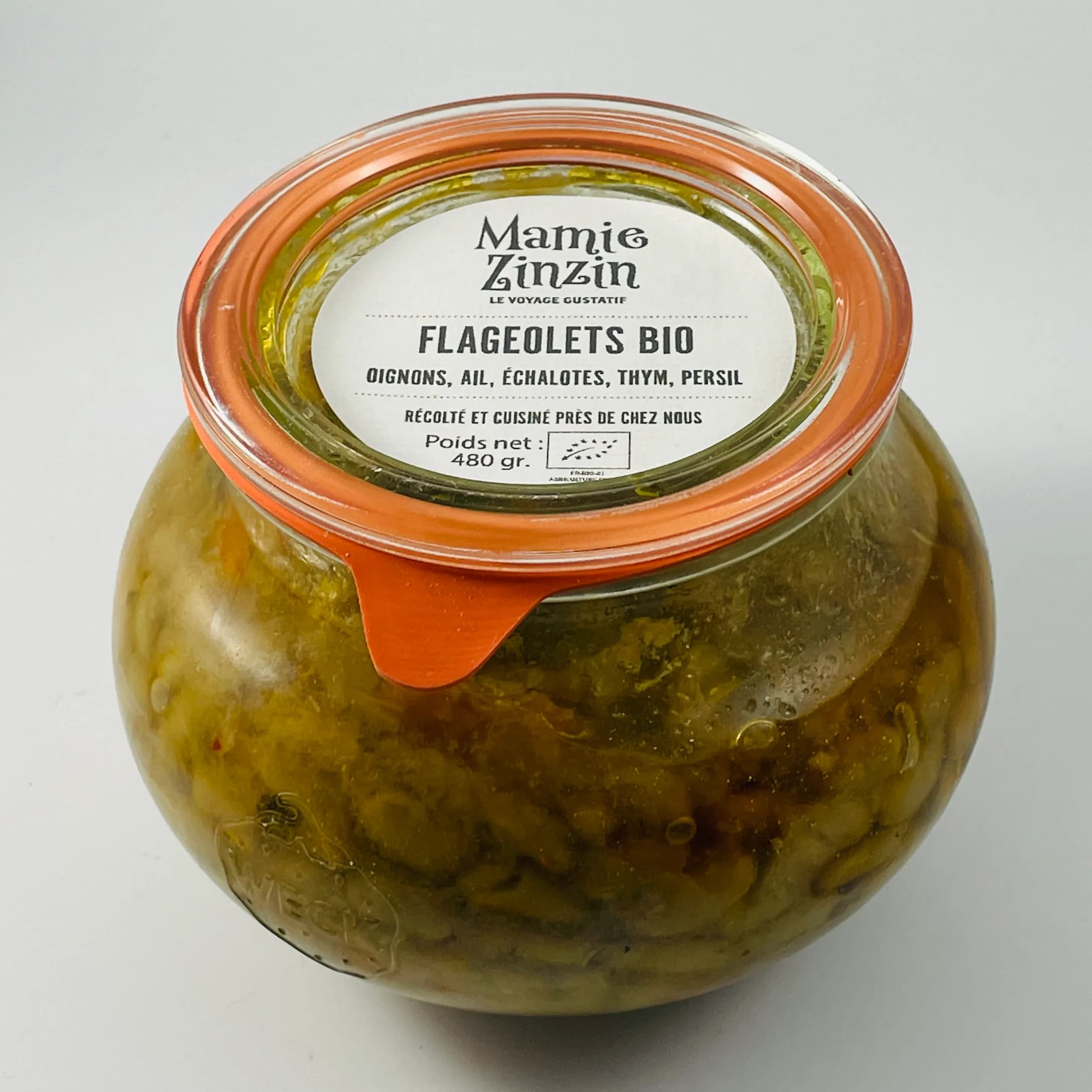 cuisiné bio de flageolets