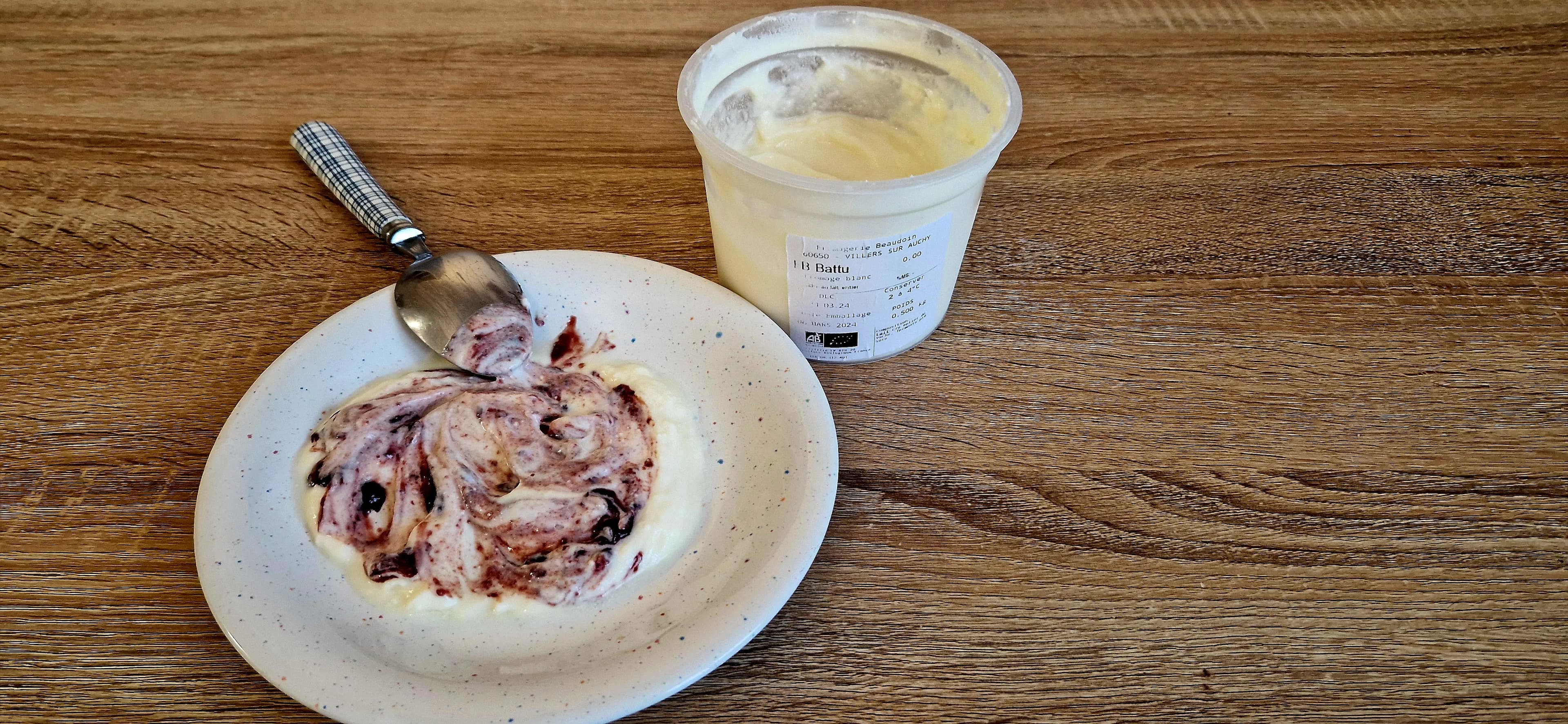 Fromage blanc battu Bio